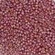 Miyuki rocailles kralen 15/0 - Opaque glazed frosted rainbow dark red 15-4696